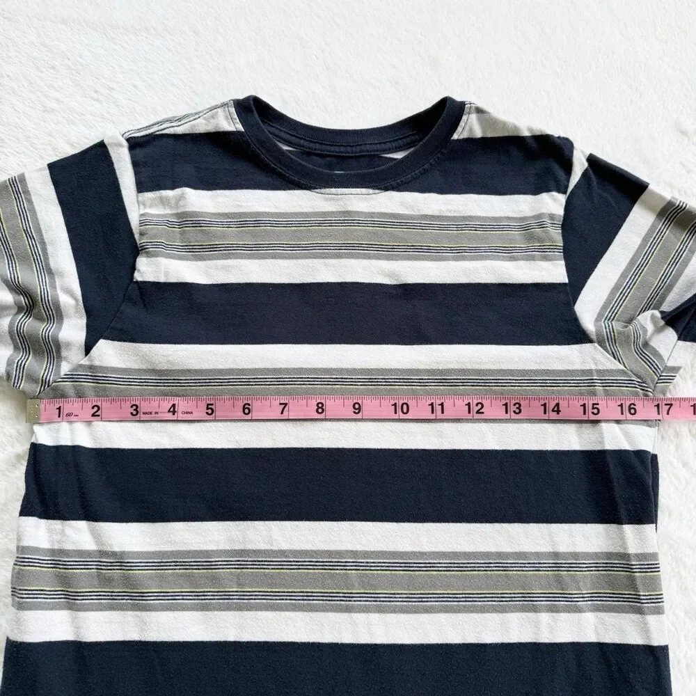 Wonder Nation Boys Lot Of 3 Short Sleeve T Shirts Size XXL (18) Striped Red
